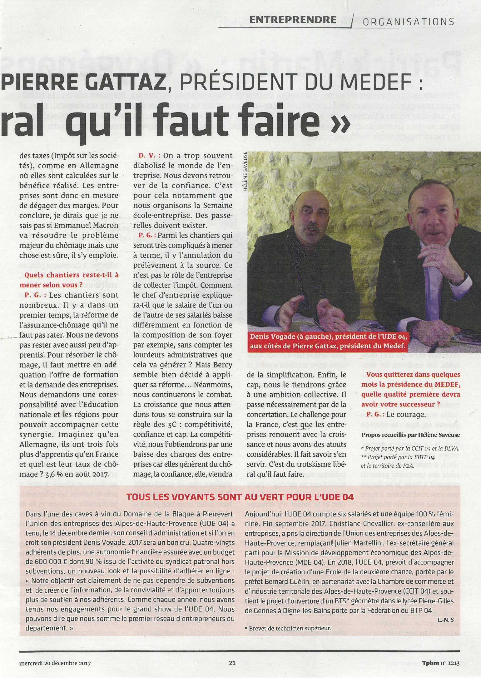 Interview Pierre Gattaz 2