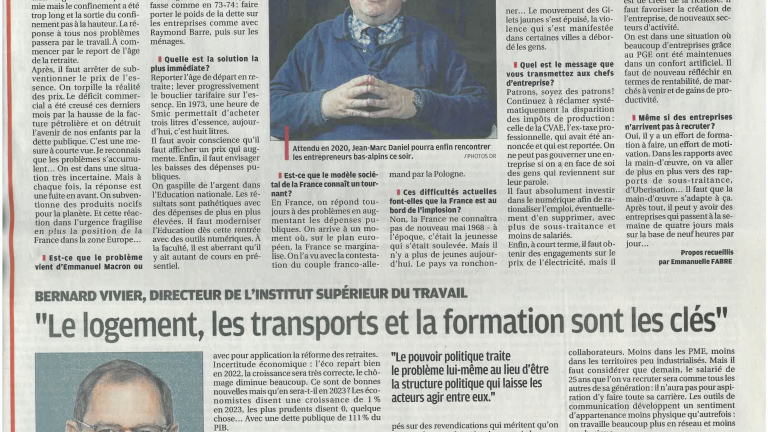 Article LA PROVENCE_AVANT SHOW_29 SEPTEMBRE