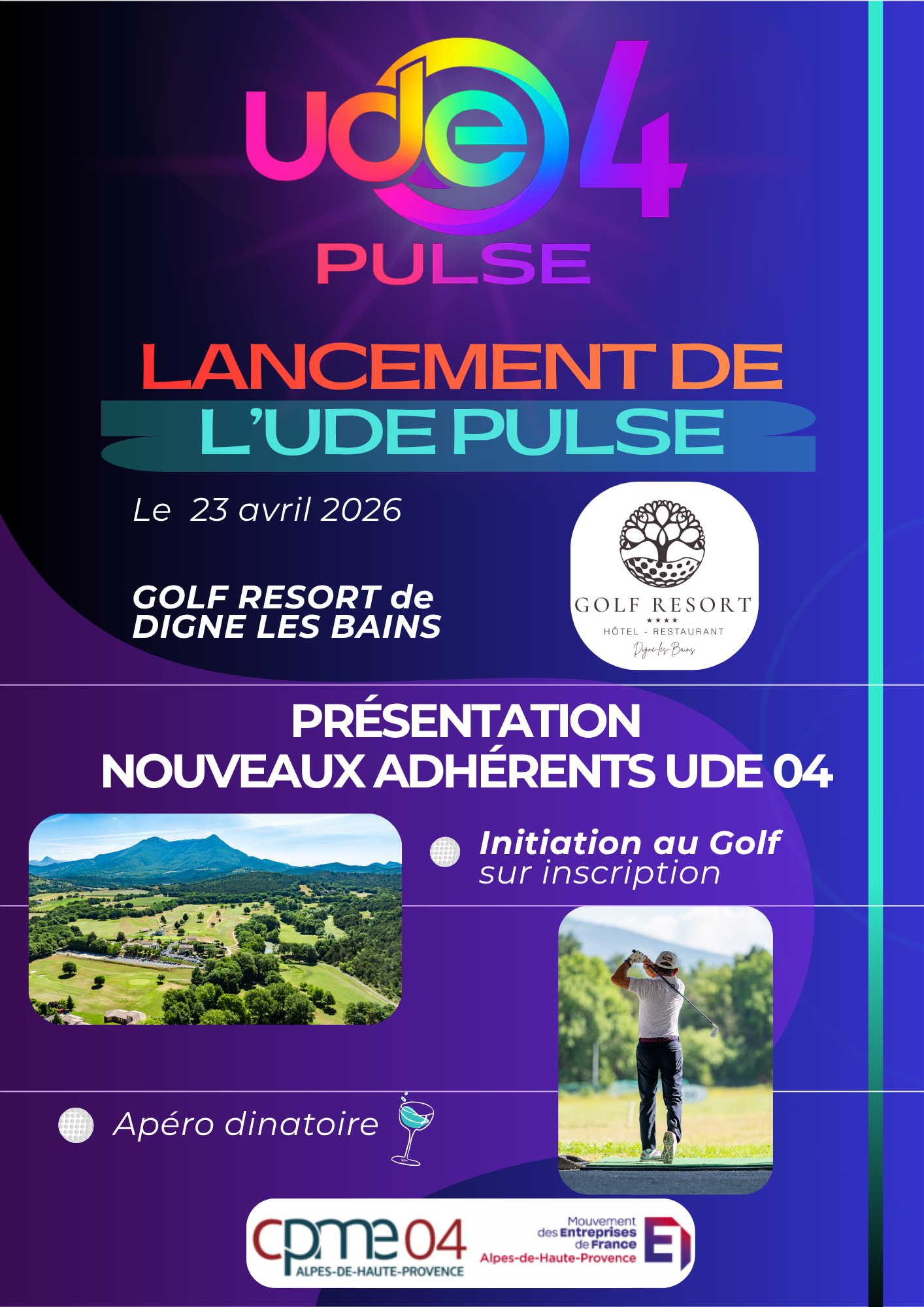 flyer golf digne