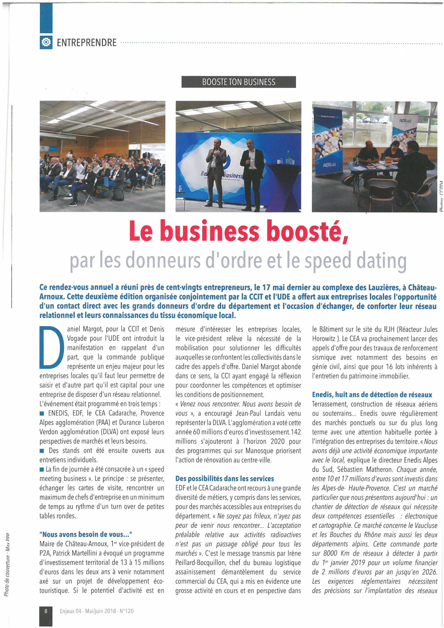 Booste ton Business - ENJEUX