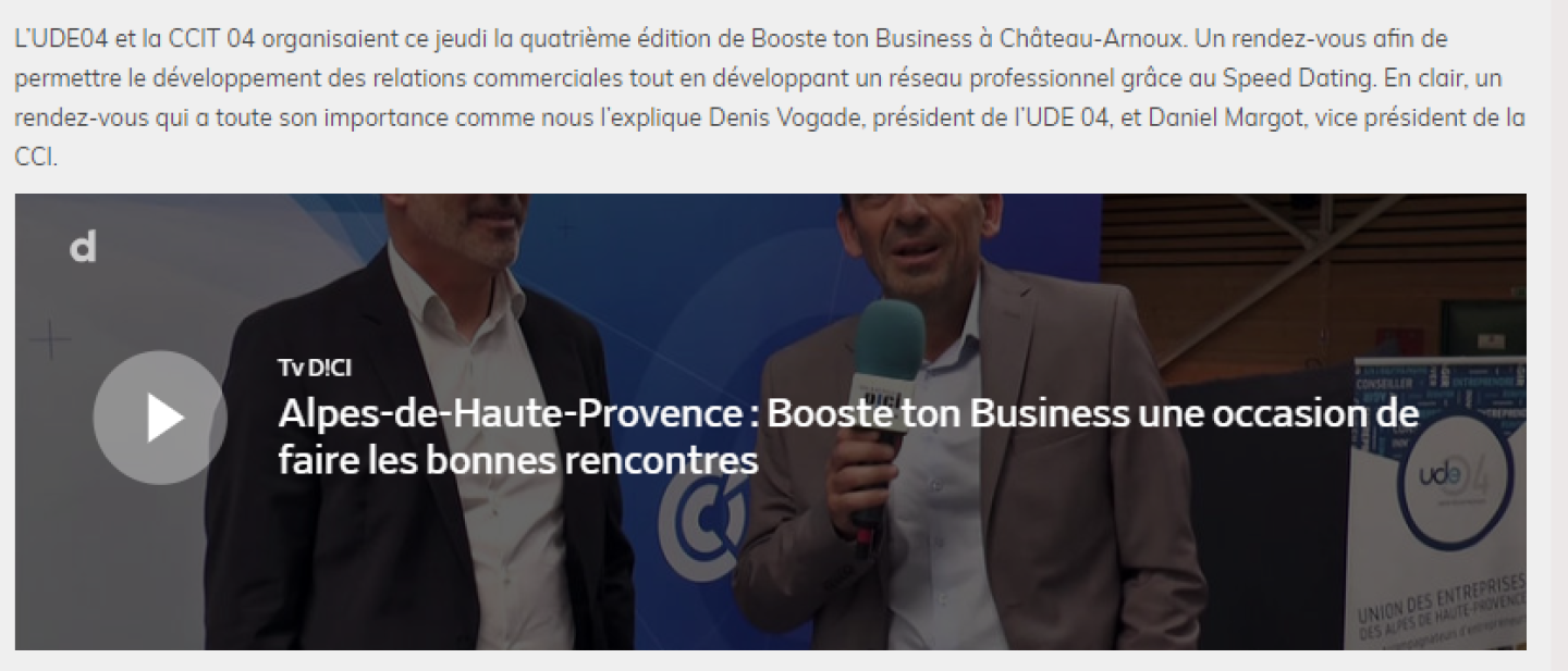 ReportageDICITV_Booste ton business