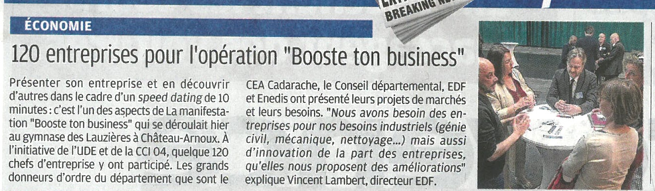 BOOSTE TON BUSINESS_LA PROVENCE_24 MAI