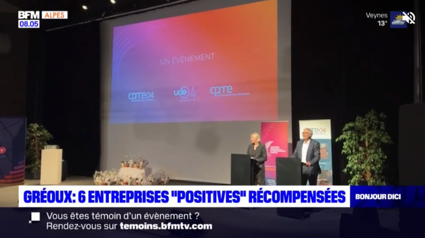 Reportage BFM DICI Trophées des Entrepreneurs 04