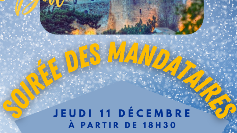 soirée des mandataires 2025